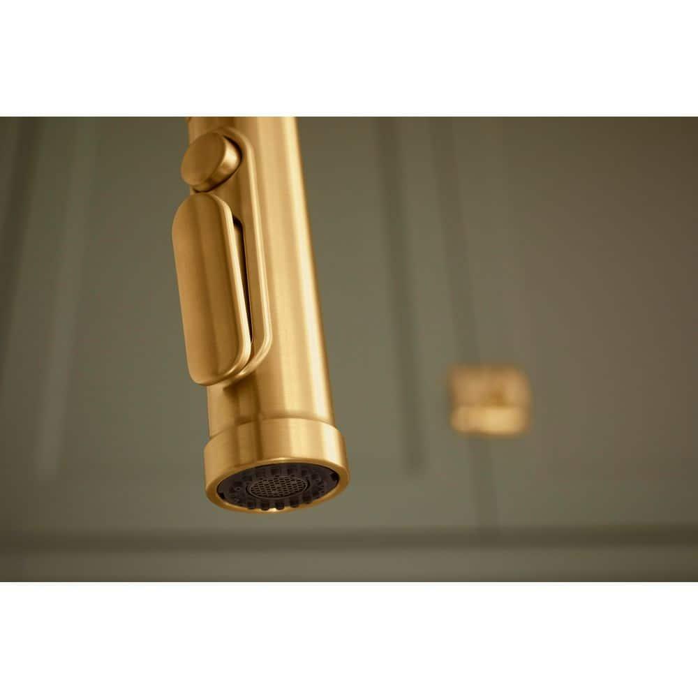 Edalyn by Studio McGee Pull-Down Kitchen Sink Faucet with Three-Function Sprayhead