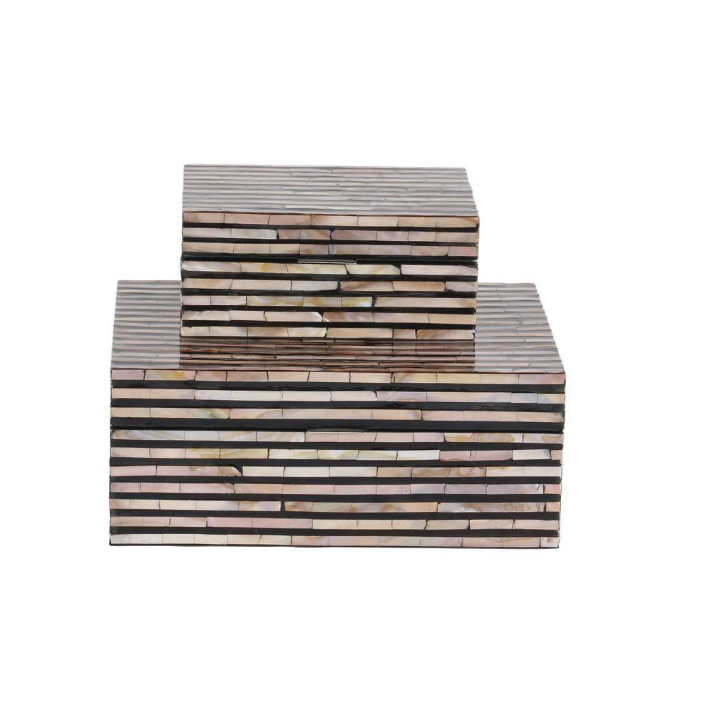 2 - Piece Handmade Decorative Box