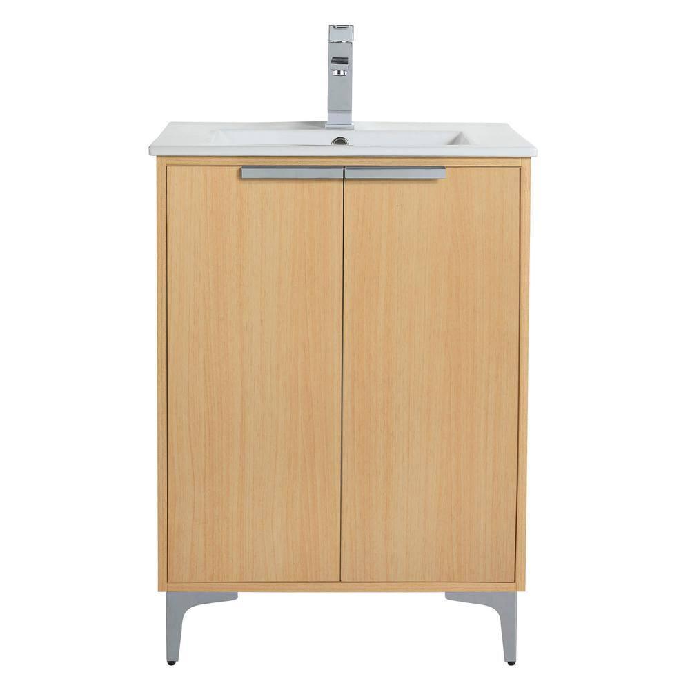 Fine Fixtures Wilmington 24 Inch Bathroom Vanity With Sink - Fully Assembled Bathroom Sink Cabinet, Bathroom Vanities, Wood Bathroom Vanity, Small Bathroom Sink Cabinet, 24 Bathroom Vanity With Sink