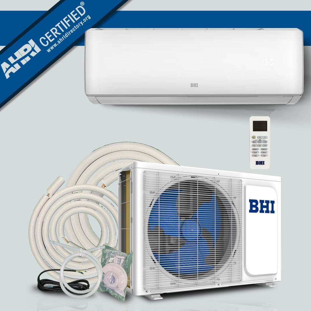 BHI BHI 12000 BTU Ductless Mini Split Air Conditioner with Heater and Remote