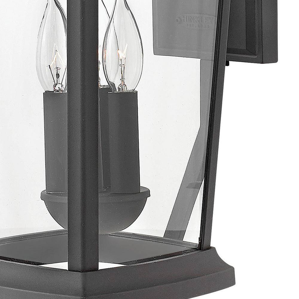 Hinkley Lighting Bromleys 3 - Light Wall Light in  Museum Black