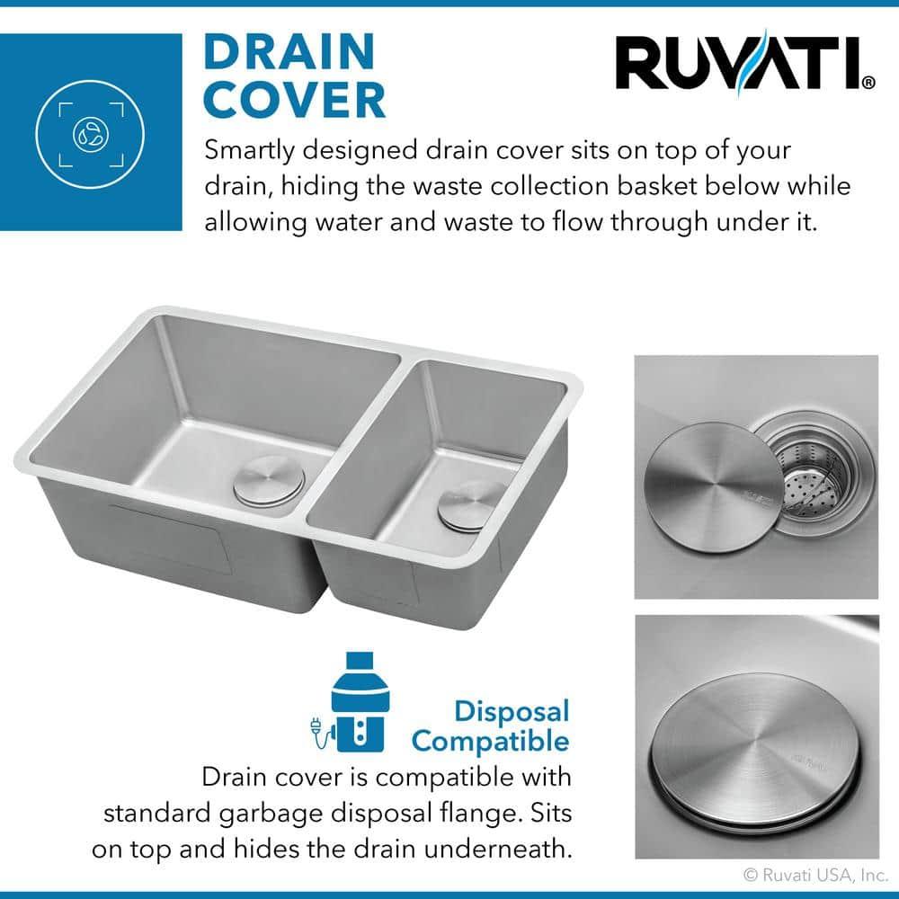 Ruvati 32-inch Undermount Kitchen Sink 16 Gauge Stainless Steel