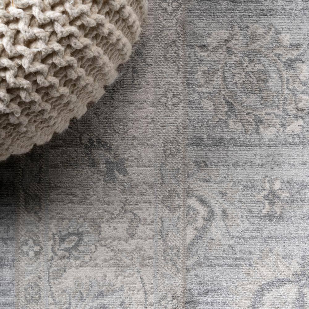 3' X 5' Modern Persian Vintage Moroccan Traditional Area Rug, Light Gray - JONATHAN Y