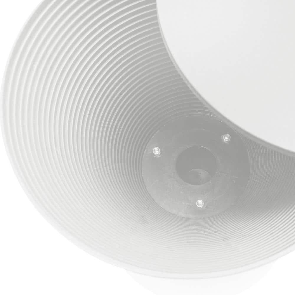 LeisureMod Boyd Modern Round Plastic Side Table