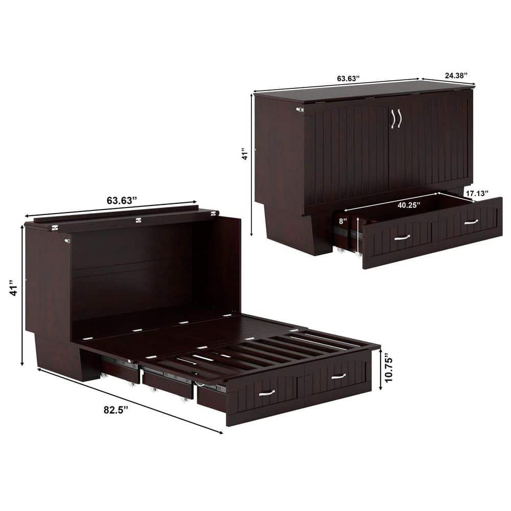 Nantucket Murphy Bed Chest USB Turbo Charger - AFI