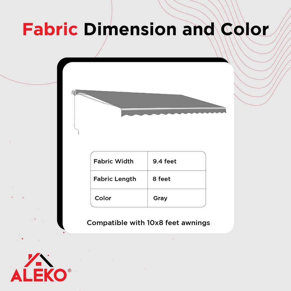 ALEKO Retractable Awning Fabric Replacement