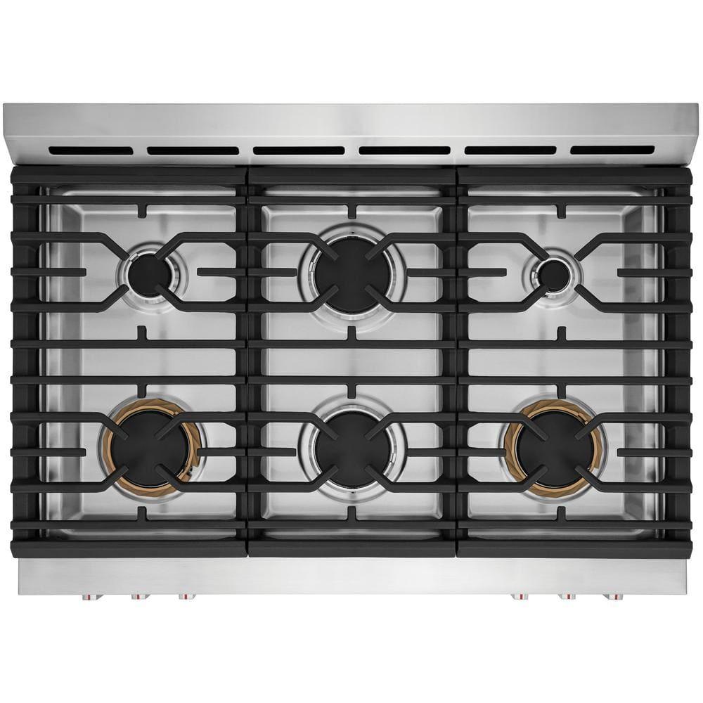 Frigidaire Gallery Frigidaire Gallery 30" 4.6 Cubic Feet Smart Dual Fuel Free Standing Range with 6 Burners GCFD3661AF