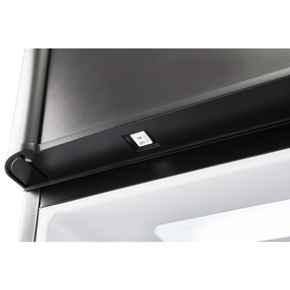 Premium Levella 9.0 cu ft 1-Glass Door Commercial Refrigerator, Matte Black