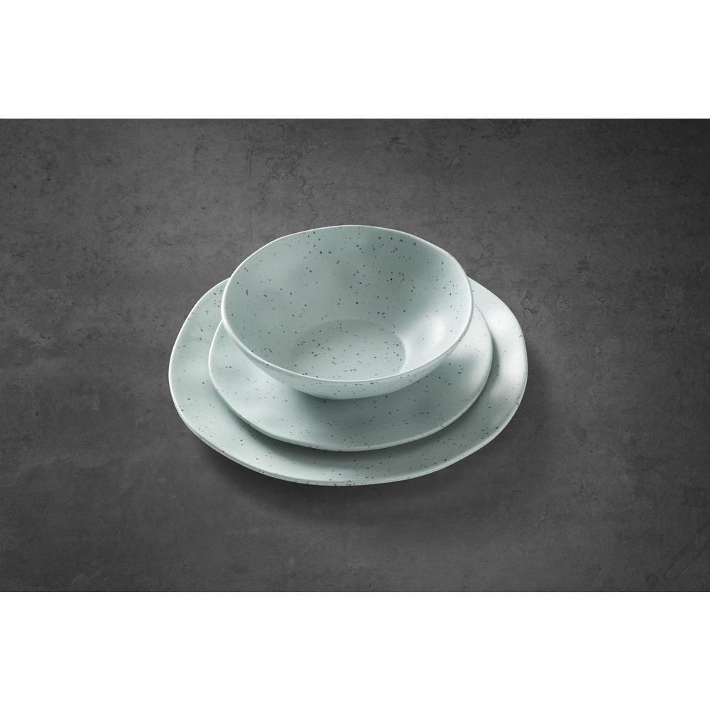 Oneida Terrazzo Melamine 12 Piece Dinnerware Set & Reviews | Birch Lane