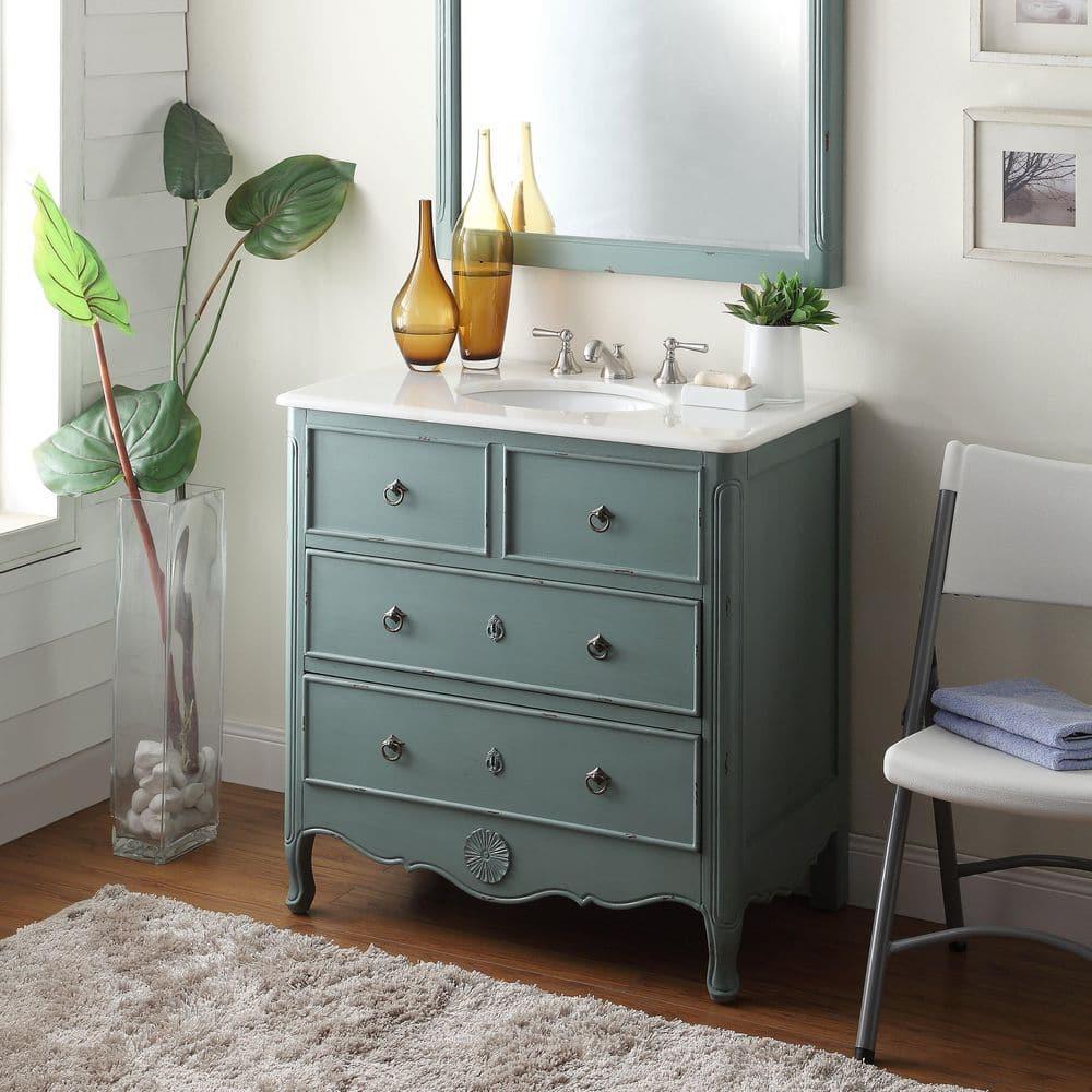 Canora Grey Medina 34'' Free Standing Single Bathroom Vanity Set