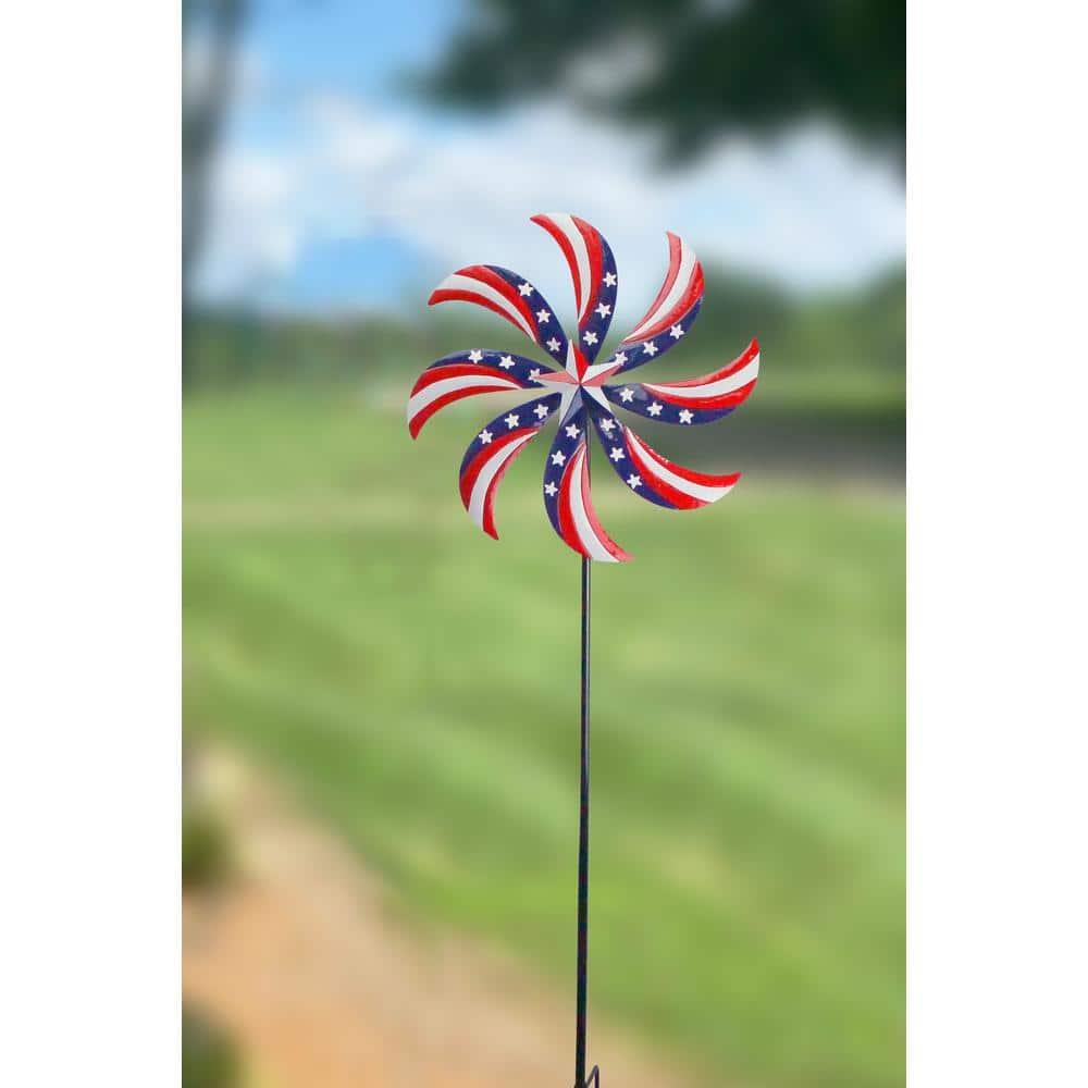 Red Carpet Studios Spinner Stake Patriotic