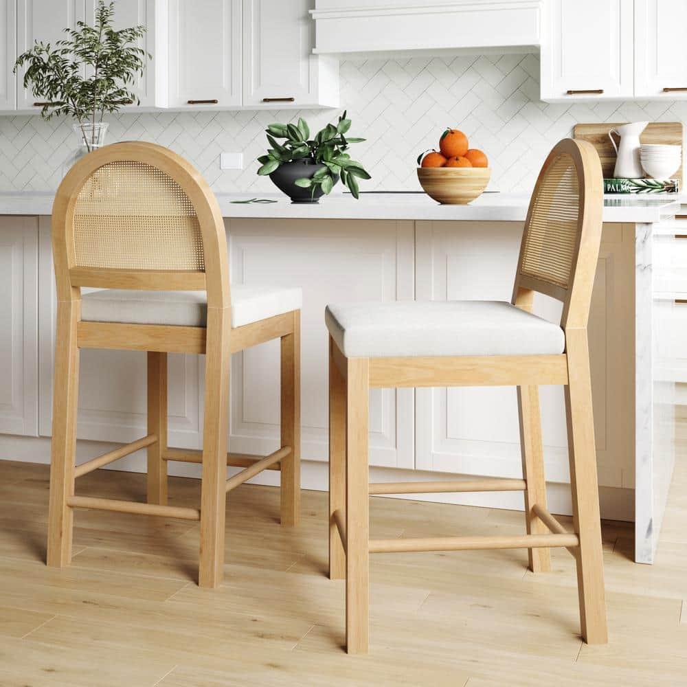 Nathan James Upholstered Counter Stool (Set of 2)