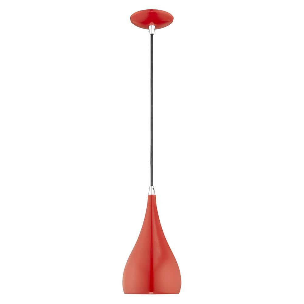 Schultz Single Light Metal Dimmable Pendant