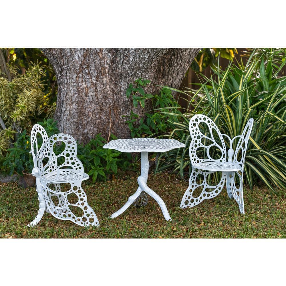 Gracie Oaks Whaley 2 - Person Metal Patio Dining Set