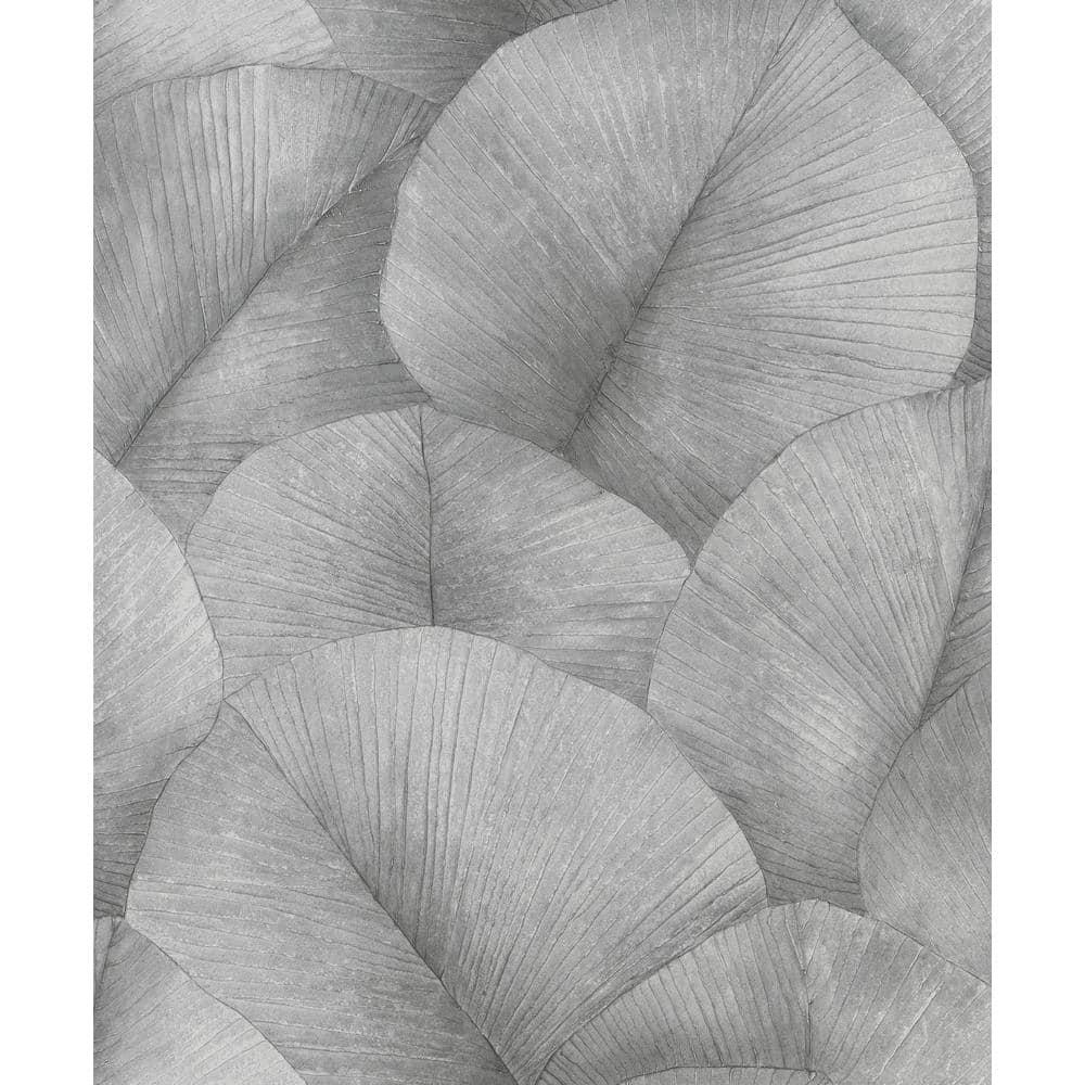 Kumano 3D Embossed Palm Leaf Wallpaper Roll