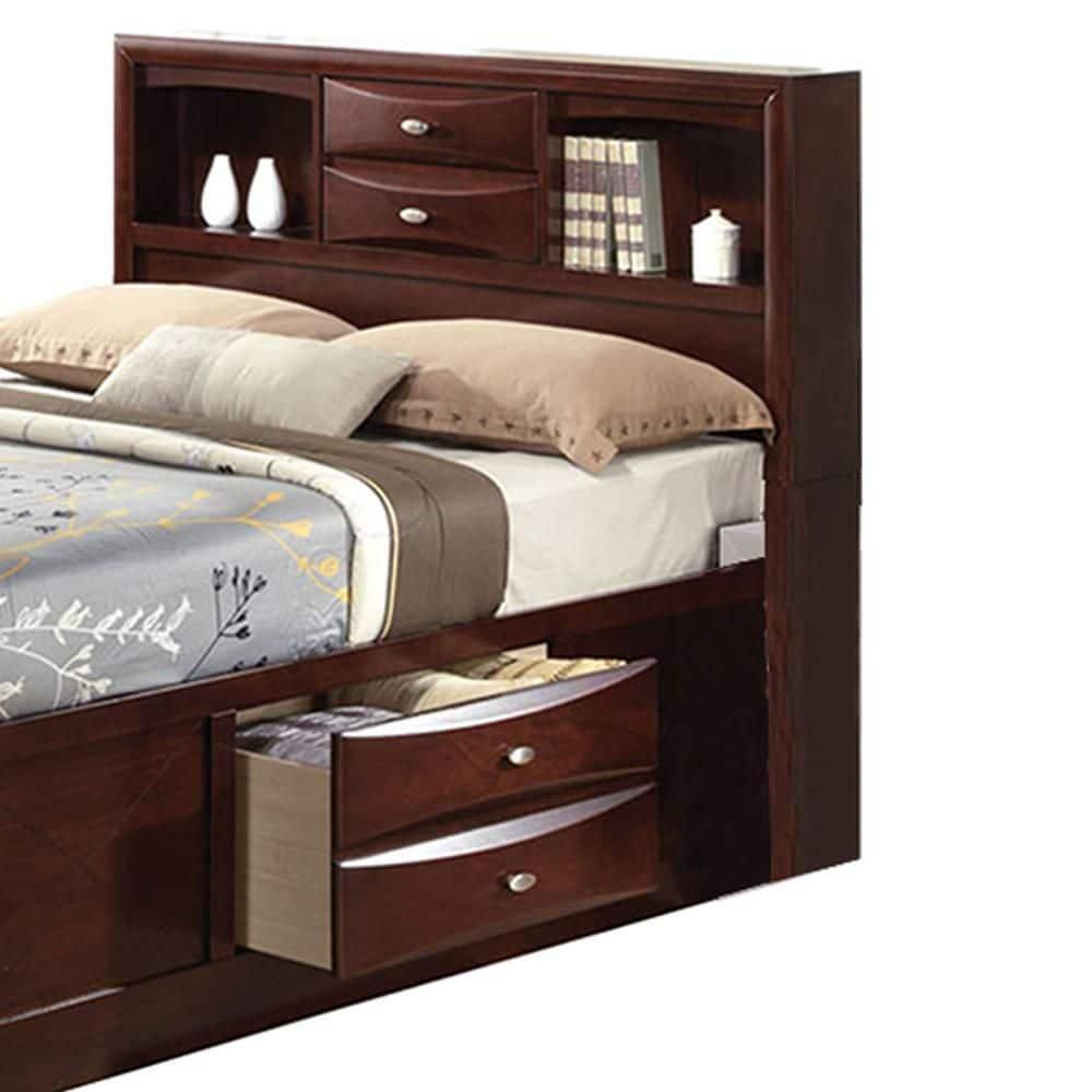 86" Full Bed Ireland Bed Espresso - Acme Furniture