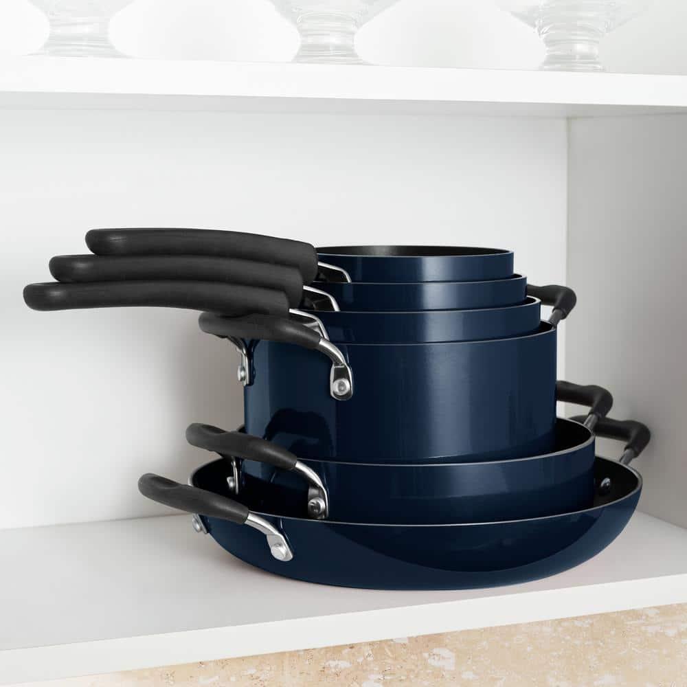 Tramontina Tramontina Aluminum Non Stick 11 Pc Nesting Cookware Set