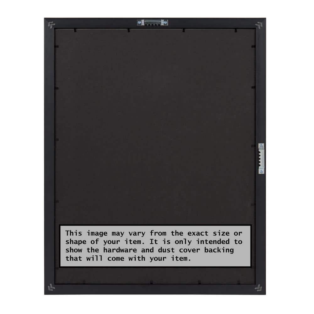 Amanti Art Alta Rustic Char Picture Frame Opening Size 24x36 in.