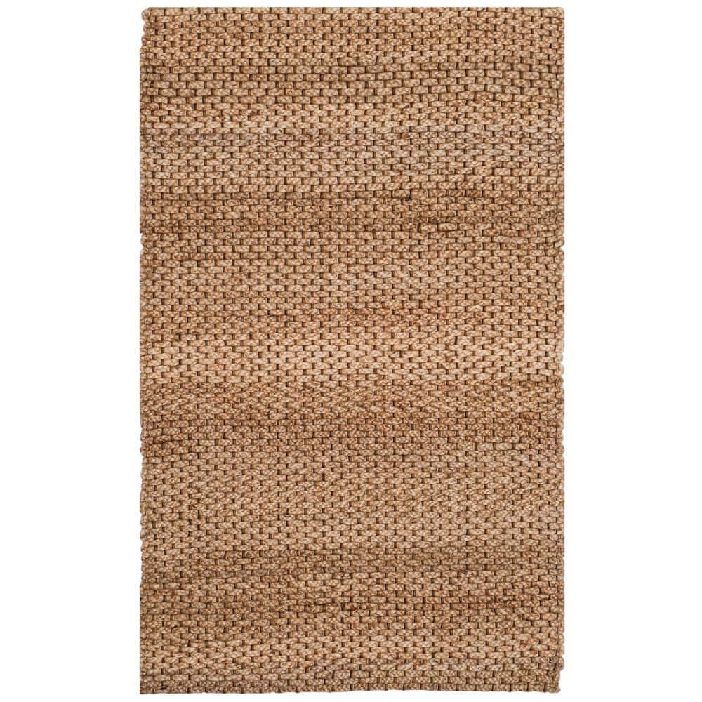 SAFAVIEH Natural Fiber Lillian Braided Jute Area Rug, Natural, 3' x 5'