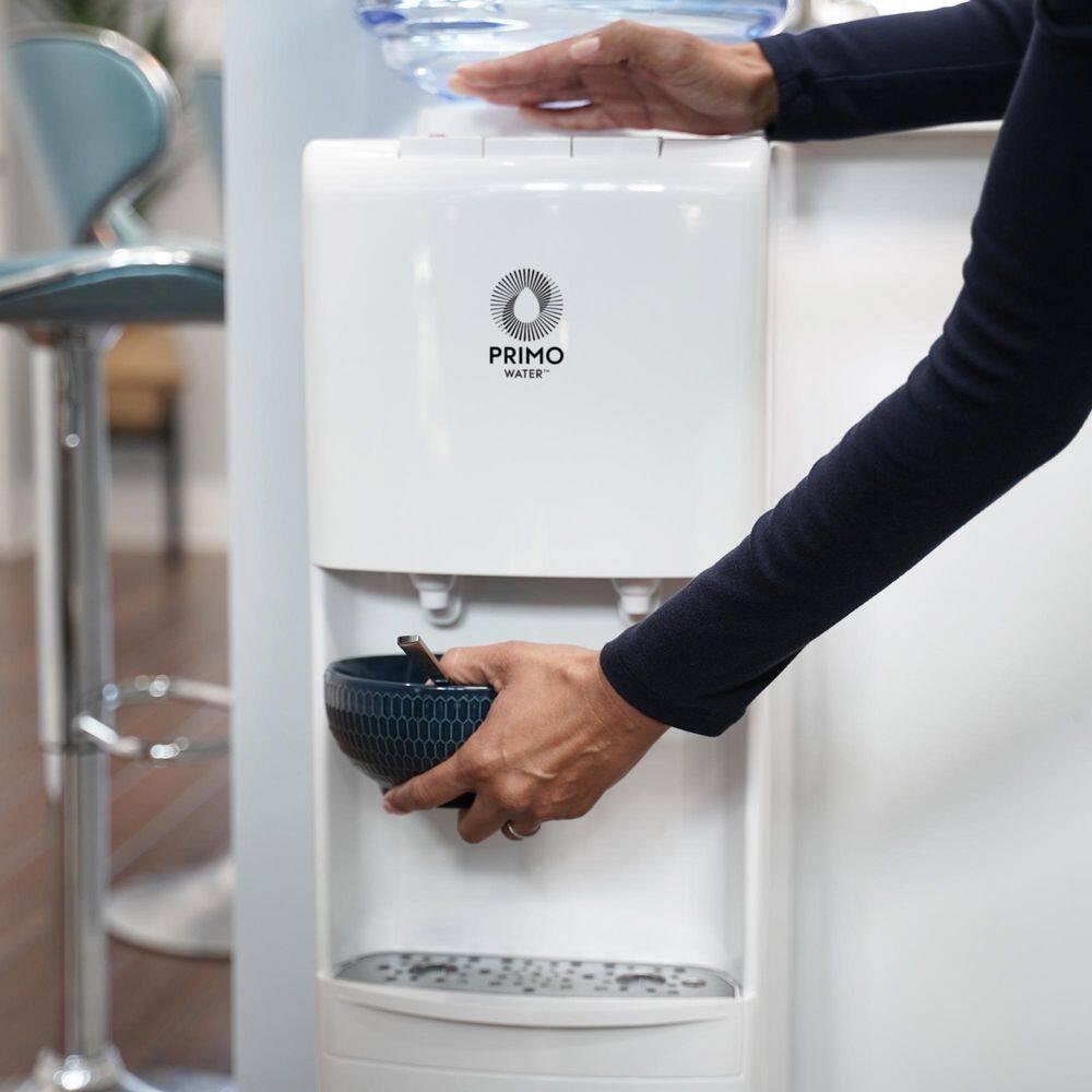 Primo Water Dispenser: Freestanding Electric, Hot & Cold, 135.26 Volume, Energy Star Certified, 1-Year Warranty