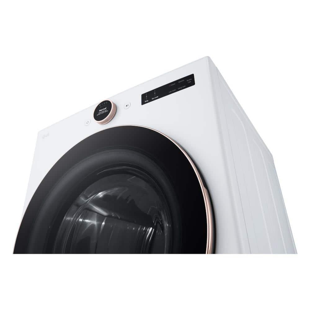 7.4 Cu. Ft. Smart Front Load Electric Dryer With Ai Sensor Dry & Turbosteam Technology