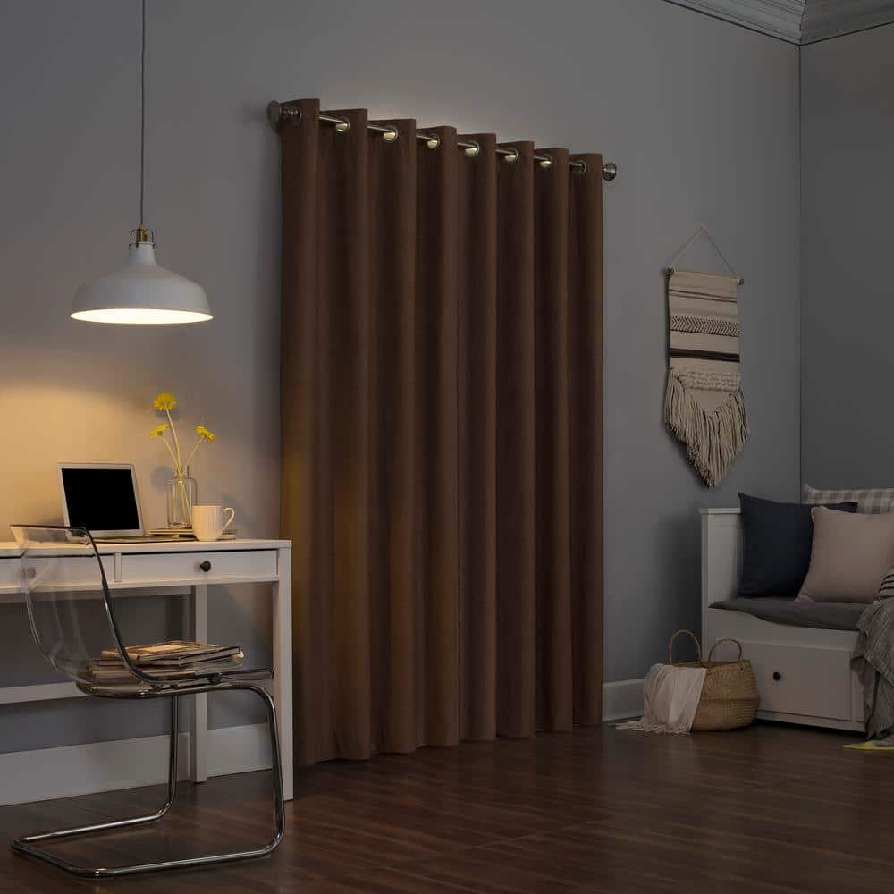Sun Zero Cameron Thermal Insulated 100% Blackout Grommet Curtain Panel