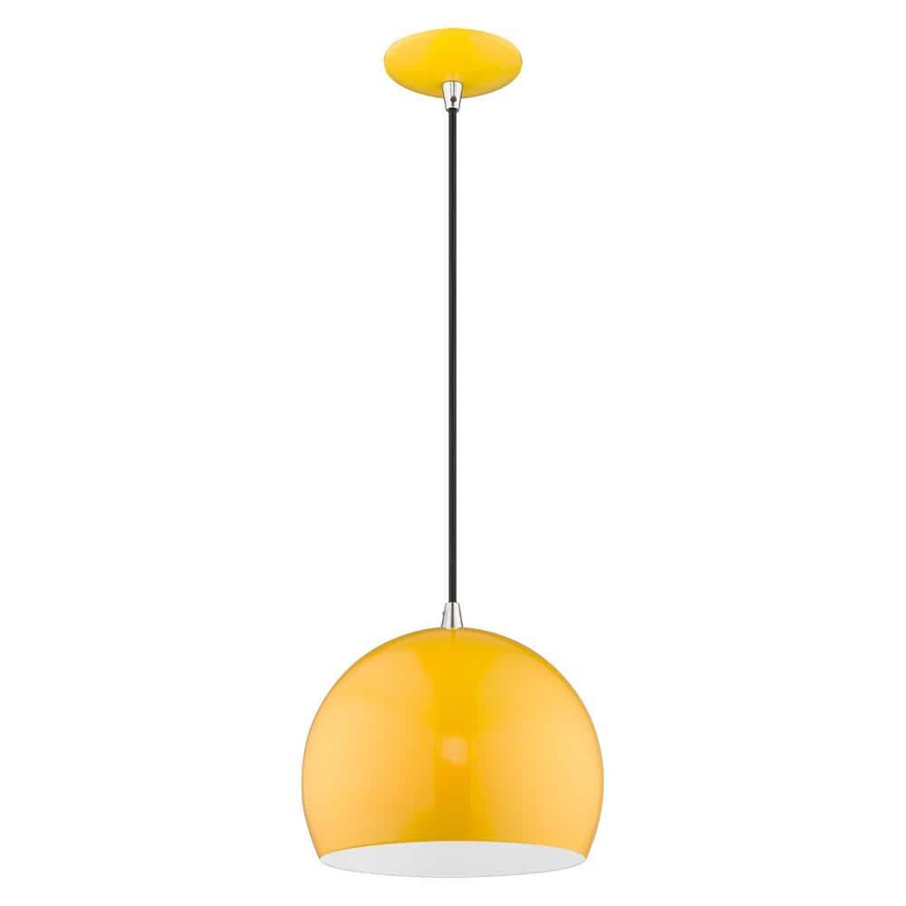 Schultz Single Light Metal Dimmable Pendant