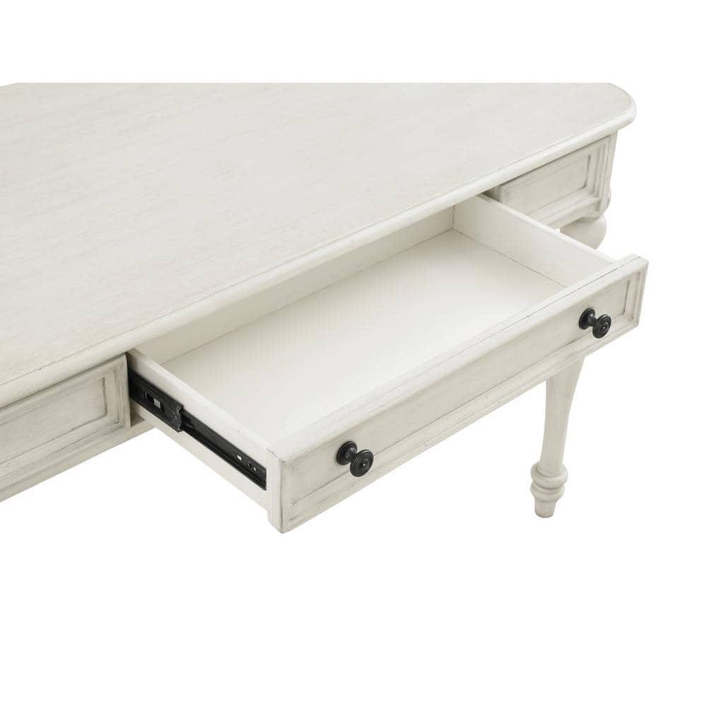 Country Meadows 48" Engineered Wood Desk Antique White