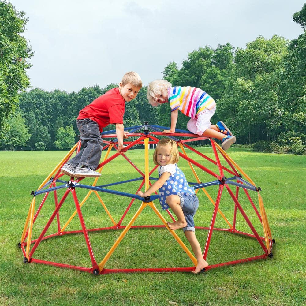 Hikids Dome Climber Play Center for Children Ages 3 to 8, Outdoor & Indoor Kids Jungle Gym Climbing Frame