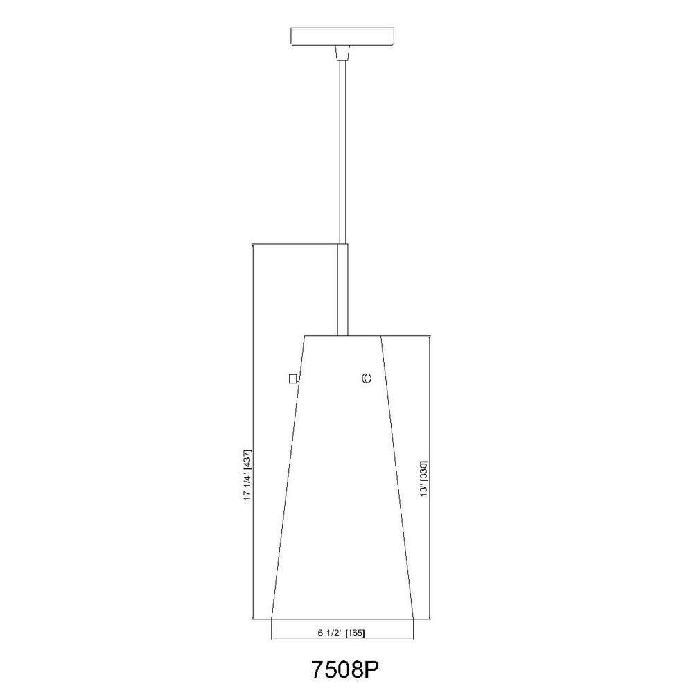 Z-Lite Kira 1 - Light Pendant in  Chrome