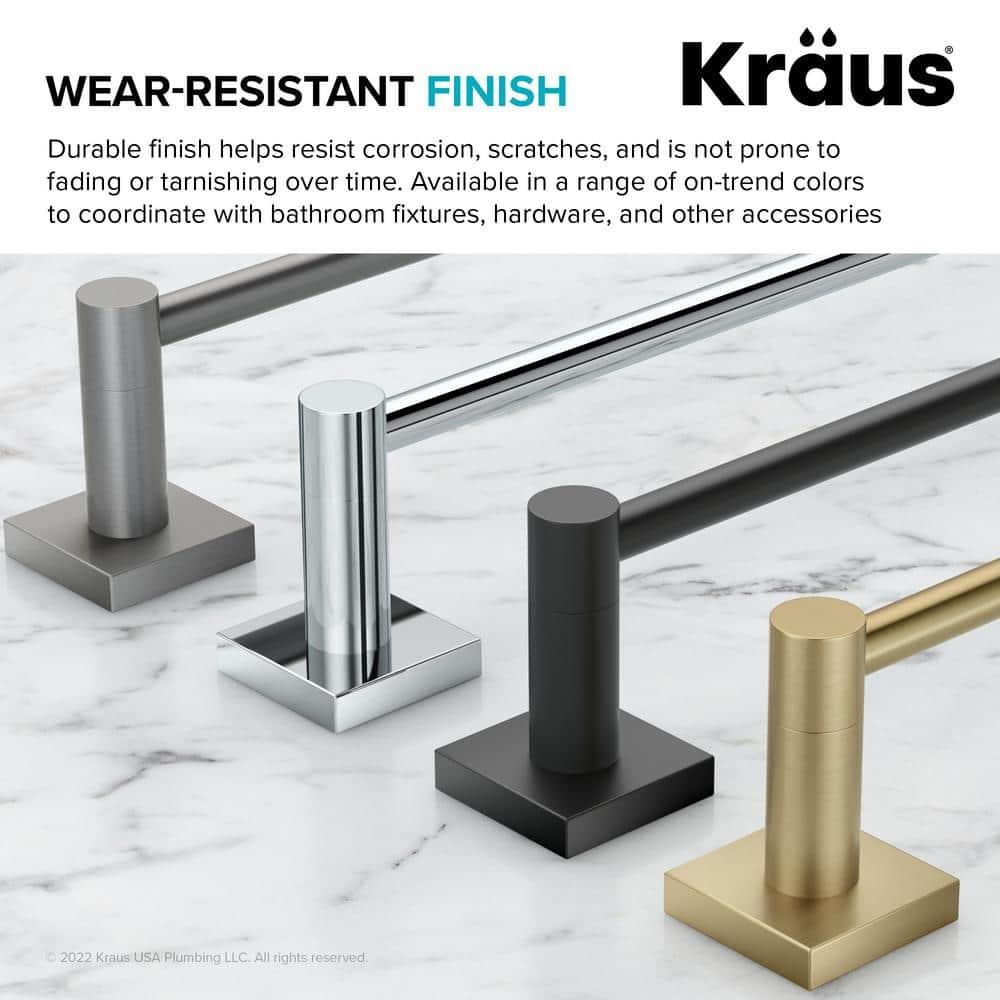 Kraus KEA-17701BG Ventus Wall Mounted Towel Hook
