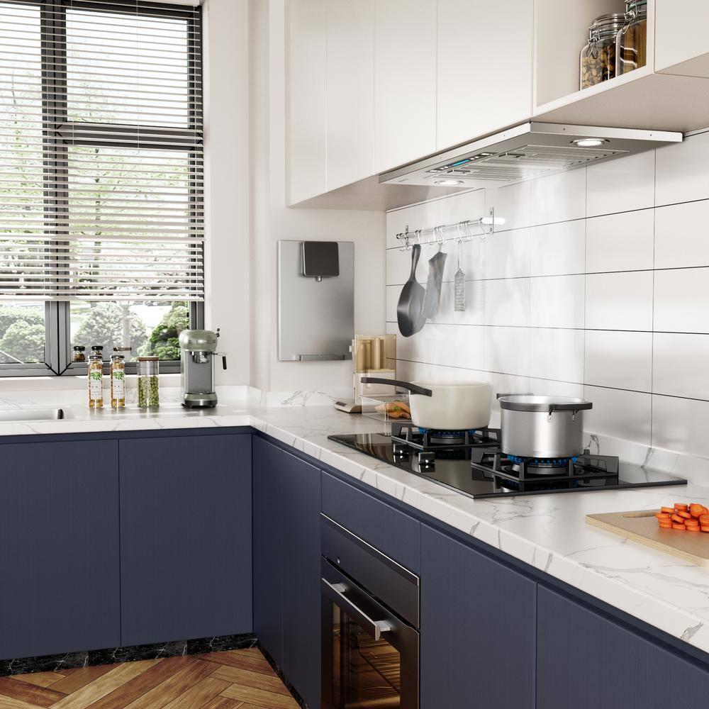 36'' VIKIO 900 Cubic Feet Per Minute Ducted Insert Range Hood with Baffle Filter and Light Included