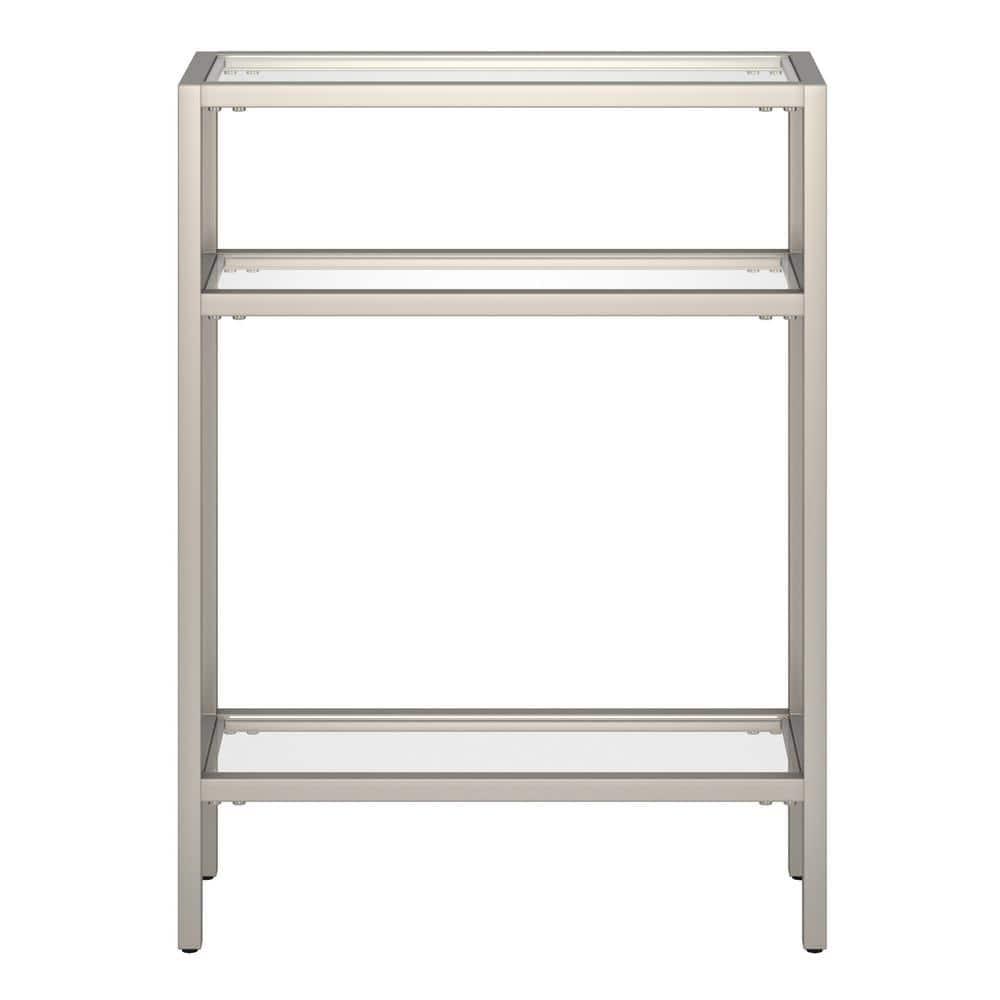 Henn&Hart 22" Silver Console Table
