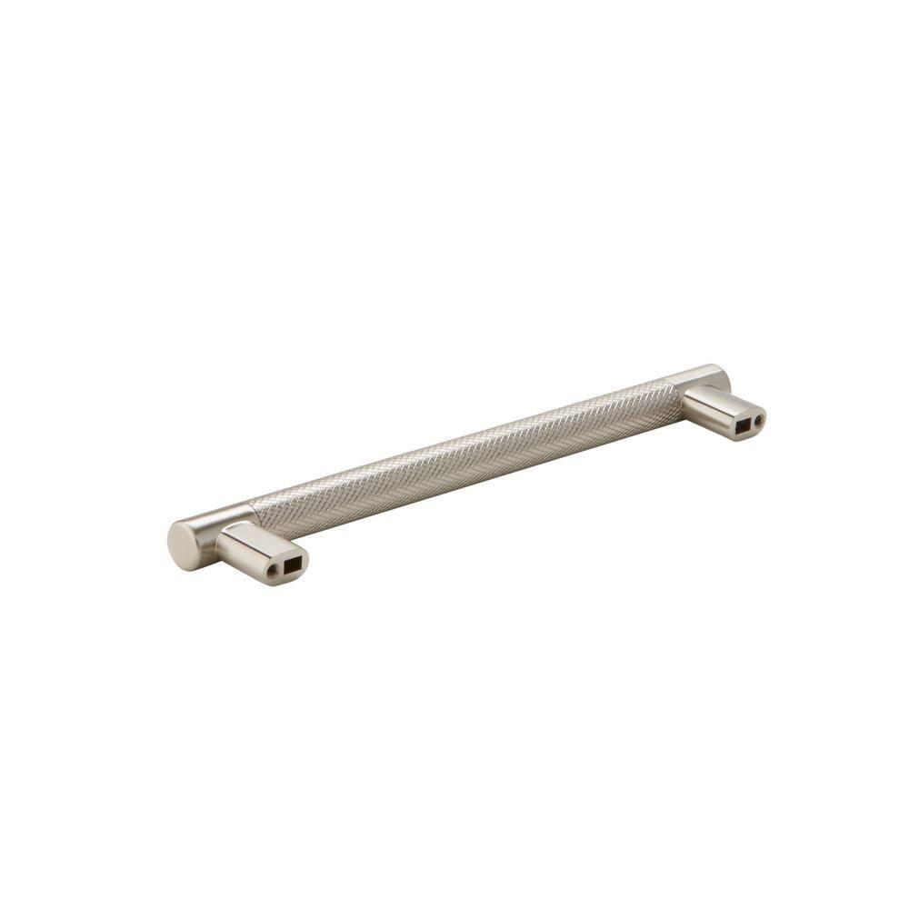Amerock Bronx 8 inch (203mm) Center-to-Center Satin Nickel Cabinet Pull