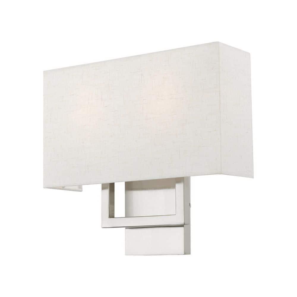 Livex Lighting Pierson 2 - Light Wall Light in  Brushed Nickel