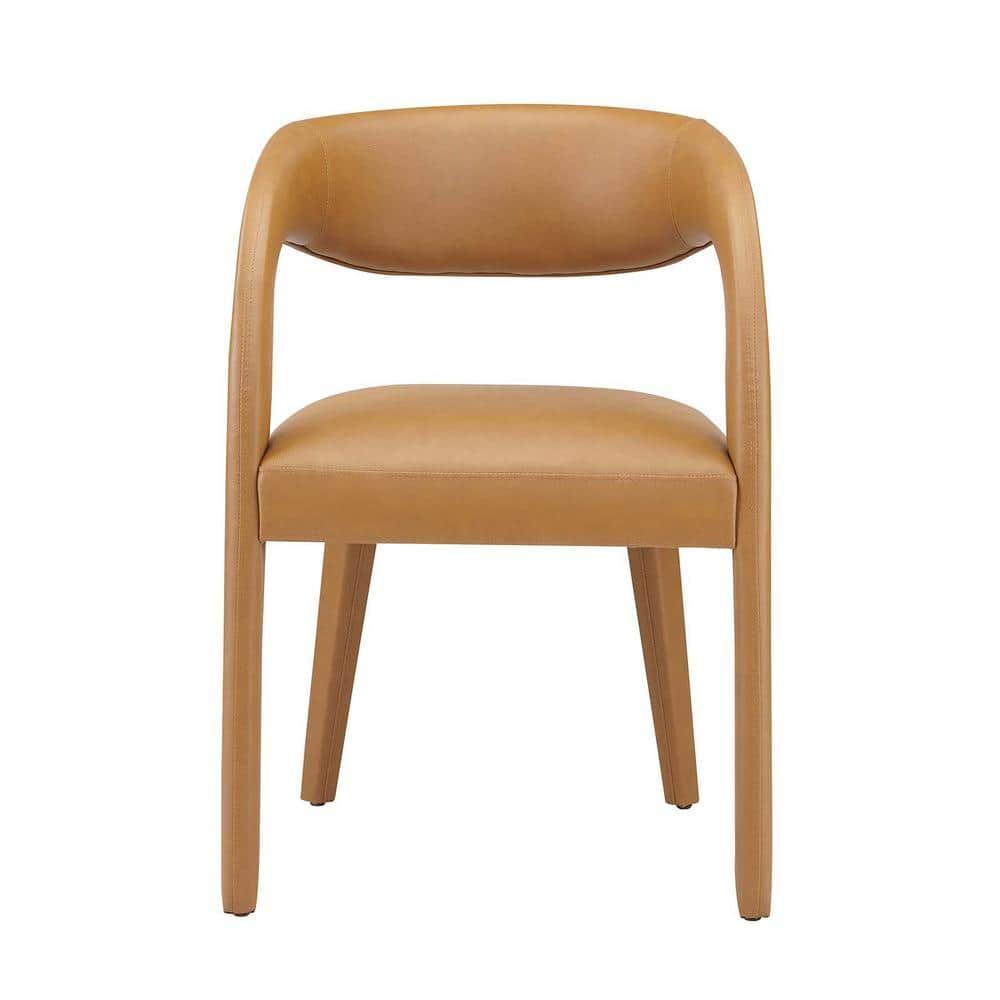 Modway Modway Pinnacle Vegan Leather Dining Chair (Set of 2)