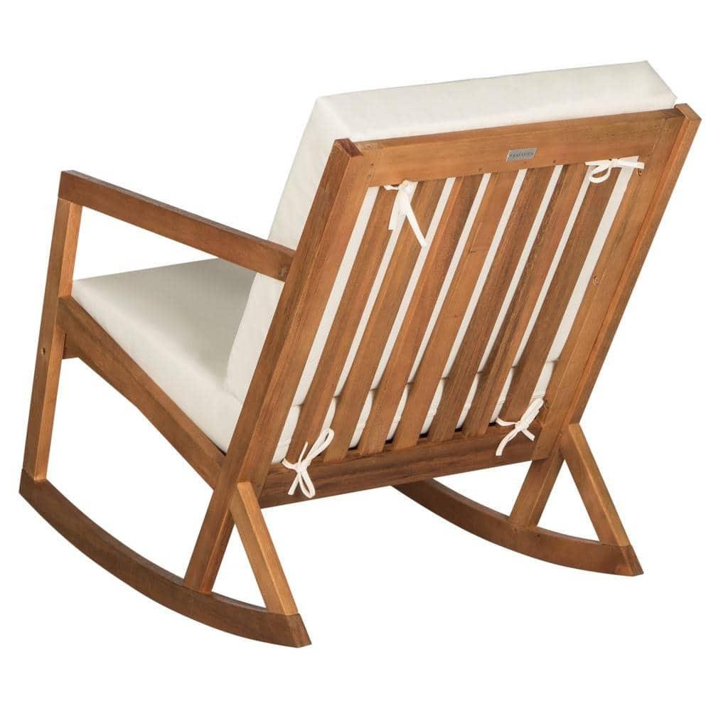 Vernon Rocking Chair Indoor/Outdoor - PAT7013 - Natural/Beige - Safavieh
