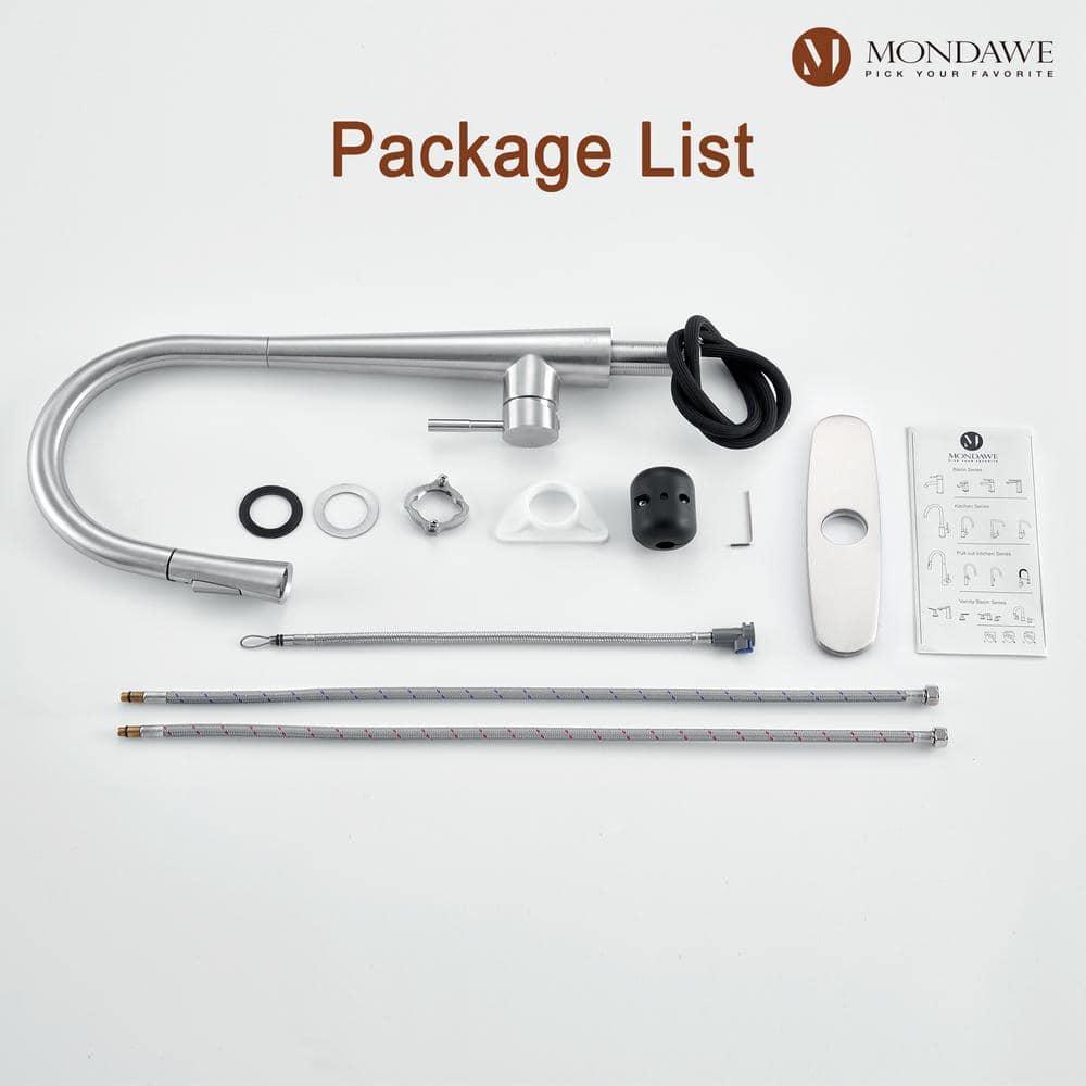 Mondawe Pull Down Kitchen Faucet