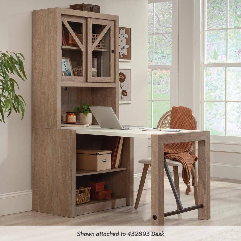Sauder Dixon City Computer Desk Brushed Oak
