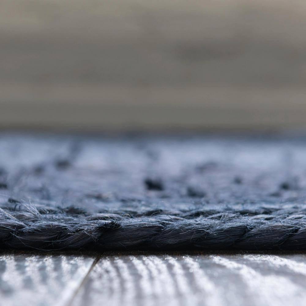 Unique Loom 5' 1 x 8' 0 Dhaka Braided Jute Rectangle Area Rug