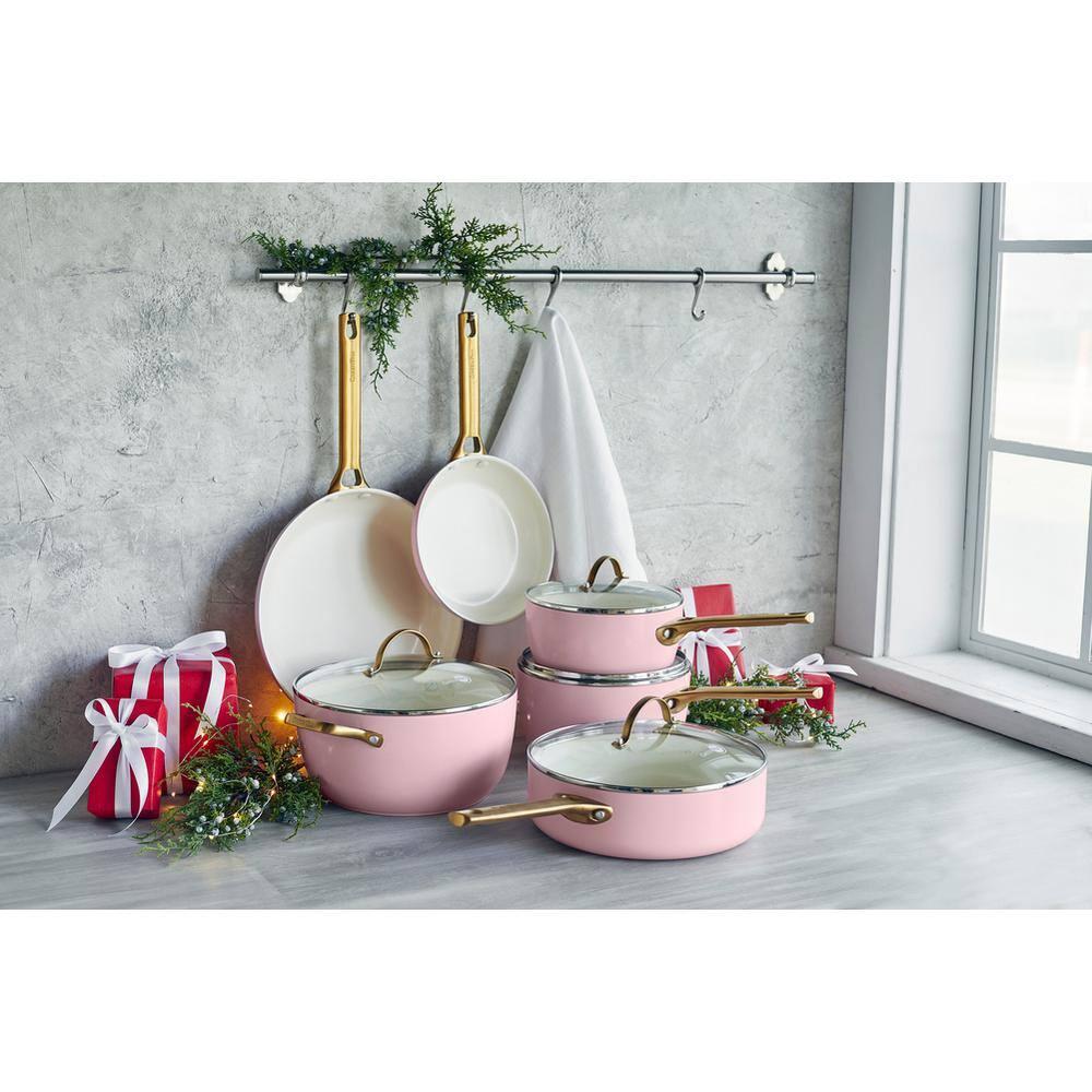 GreenPan Reserve Hard Anodized Healthy Ceramic Nonstick 10 Piece Cookware Set