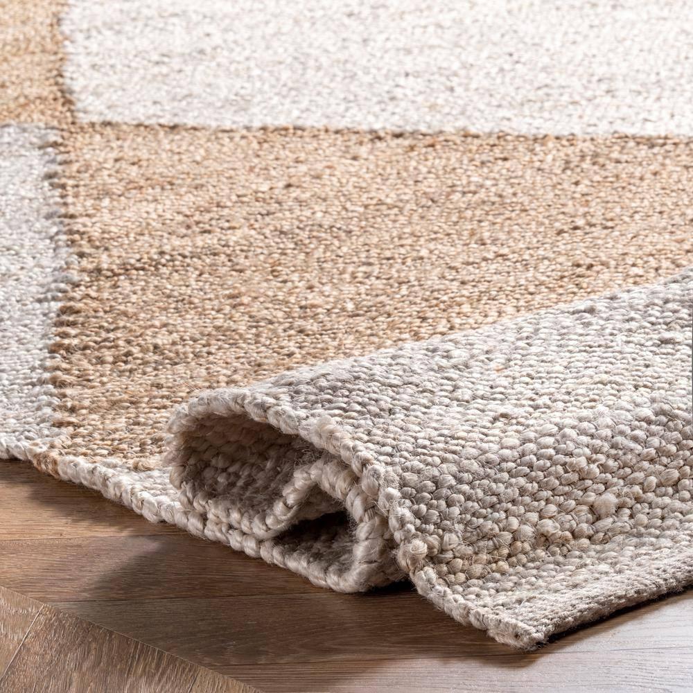 Nuloom Pandora Diamond Jute Indoor Area Rug, Runner 2' x 8', Ivory