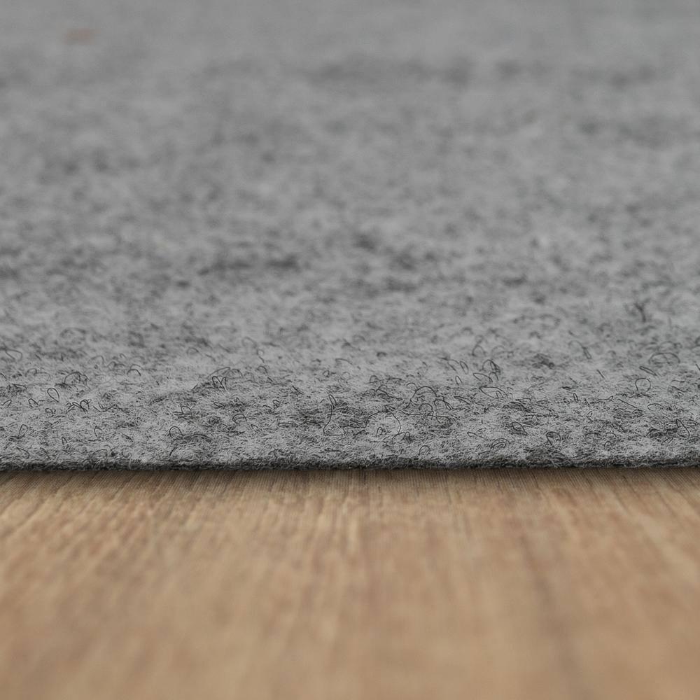 Mohawk Home 2 x 8 1/8 Low Profile Non Slip Rug Pad Felt + Rubber Gripper, Great For High Traffic Areas -Safe For All Floors, Grey