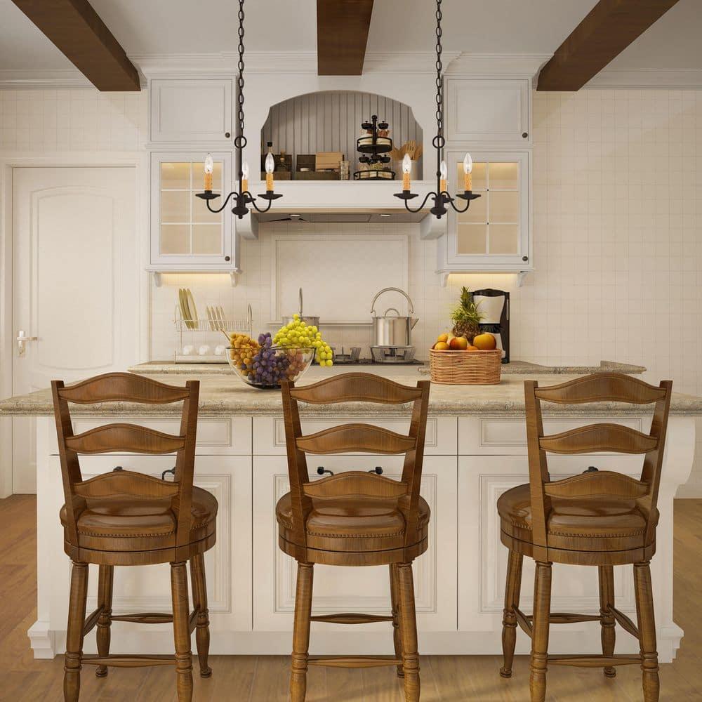Livex Lighting Heritage 3 - Light Chandelier in  Black