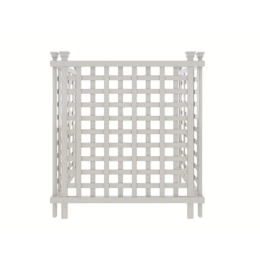 Enclo Enclo 3.5 ft H x 3.25 ft W x 3 ft L Liberty Lattice Freestanding Vinyl Privacy Screen (3 Panels)