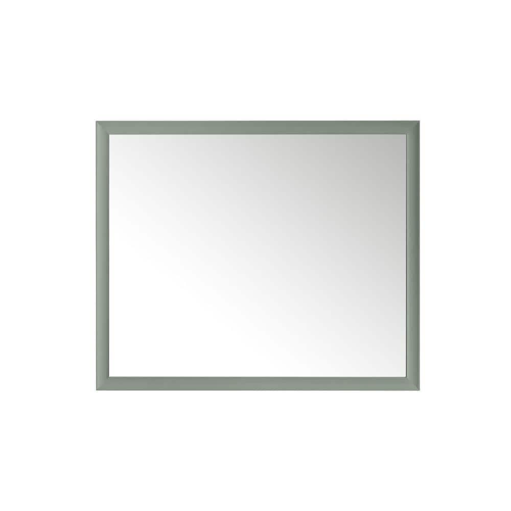 Glenbrooke Solid Wood Flat Wall Mirror