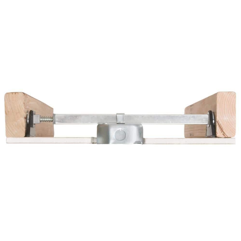 Westinghouse Lighting 0110000 Saf-T-Brace for Ceiling Fans, 3 Teeth, Twist and Lock,Silver