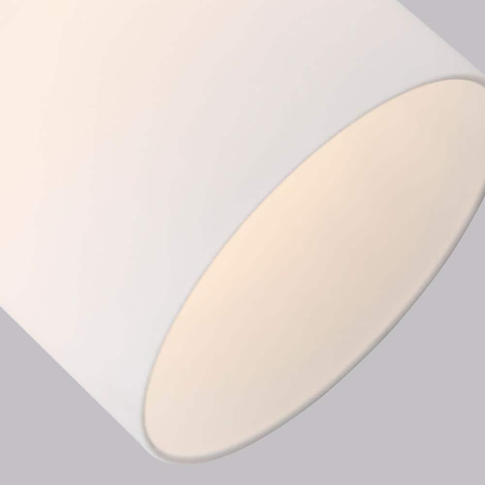 Alturas Mini-Pendant in Satin Brass with Etched Glass Shade