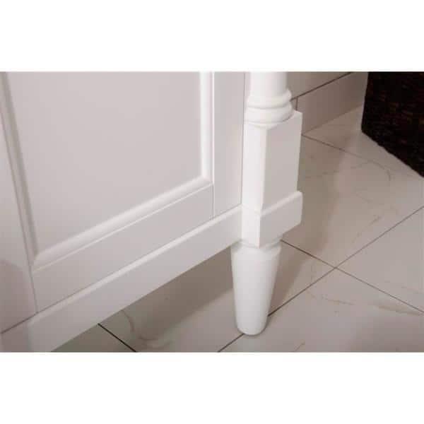 Furniture Indoor Home Decorative Bathroom, Kitchen 18" White Sink Vanity