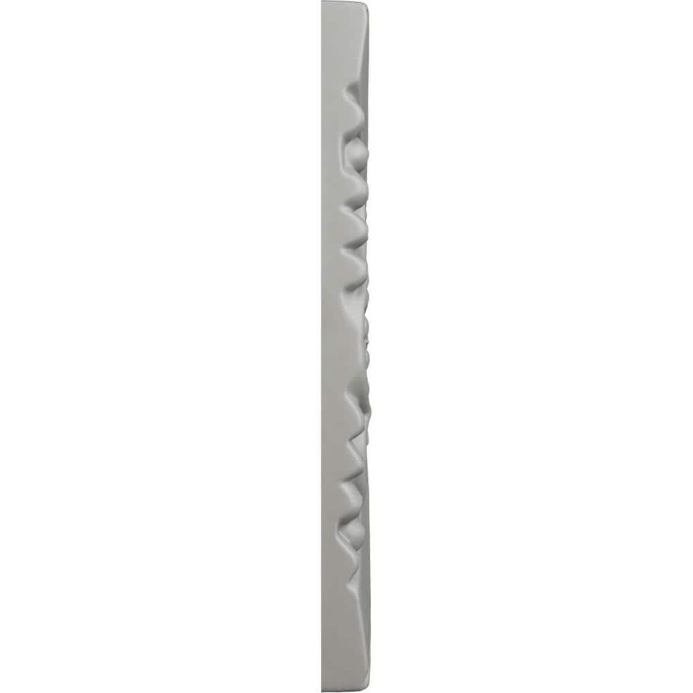 Ekena Millwork Palmetto 7.875'' H x 7.875'' W x 625'' D Urethane Rosette Applique